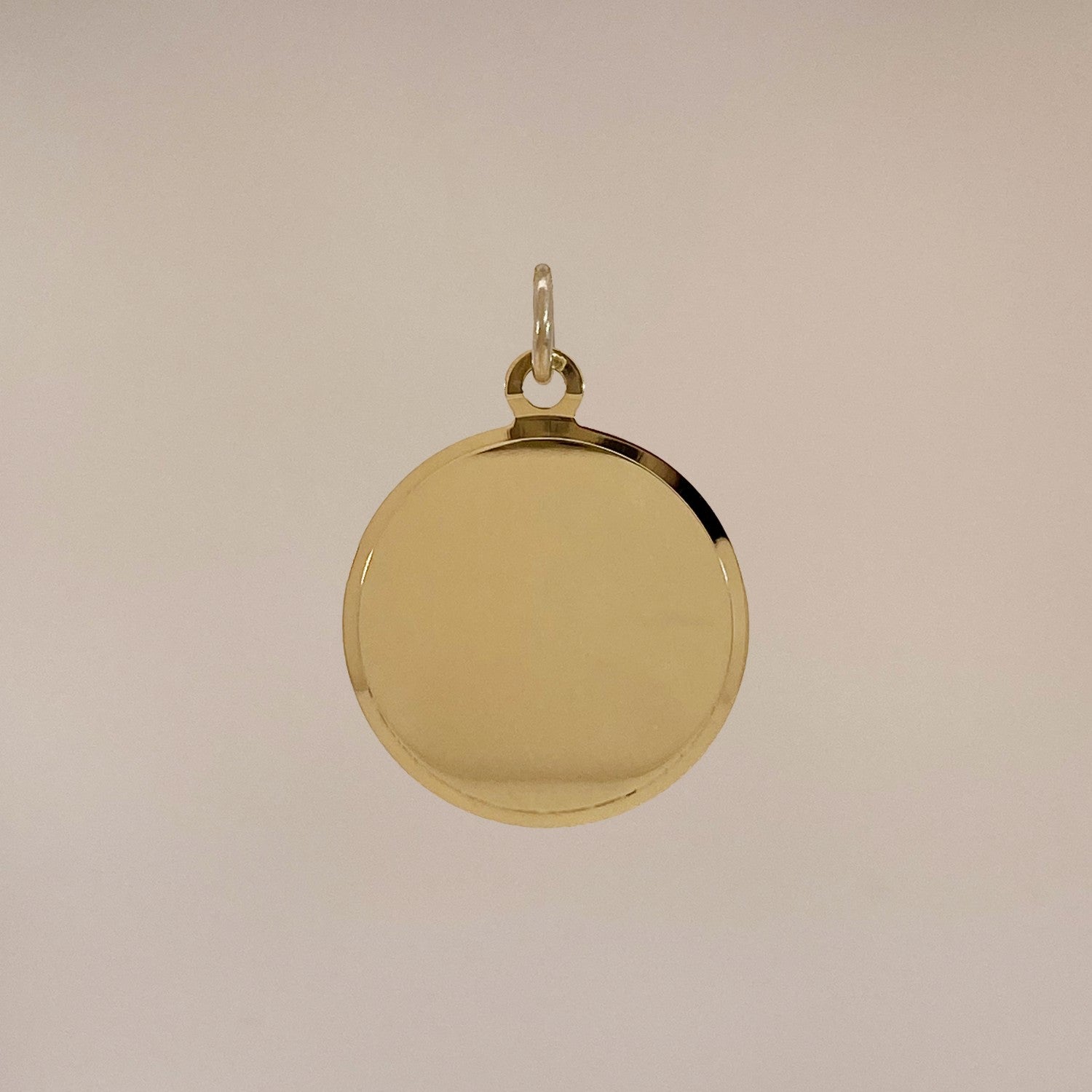 Coin hanger medium goud