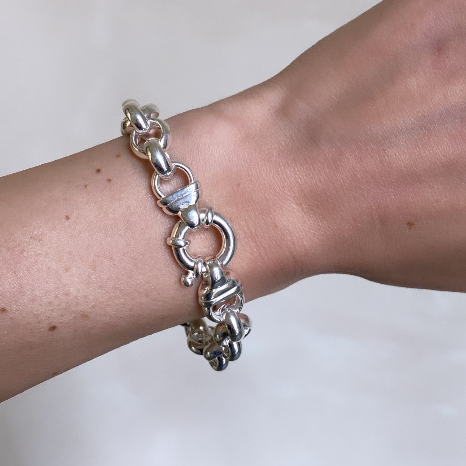 Silver Jasseron Bracelet