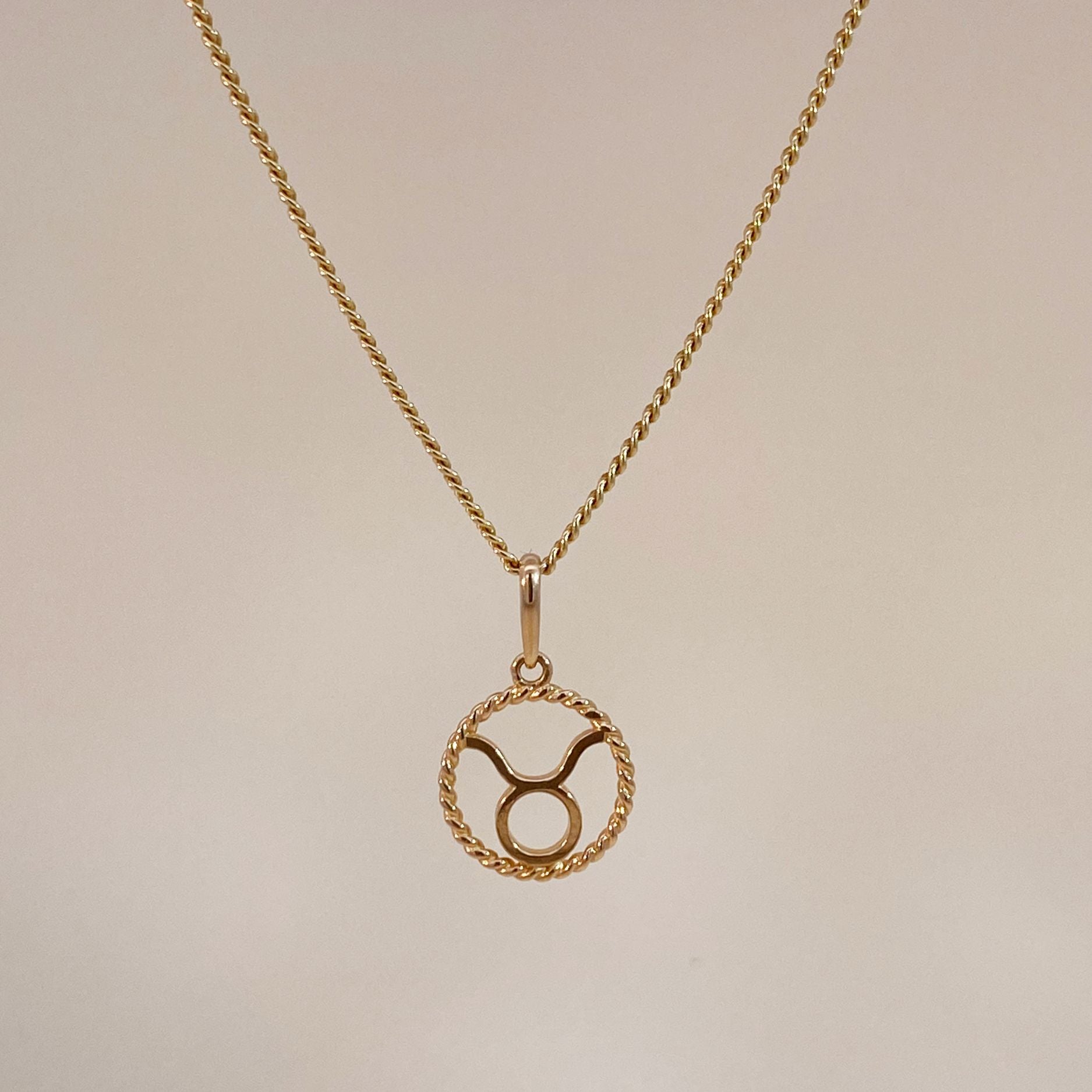 Starsign Charms Taurus Necklace